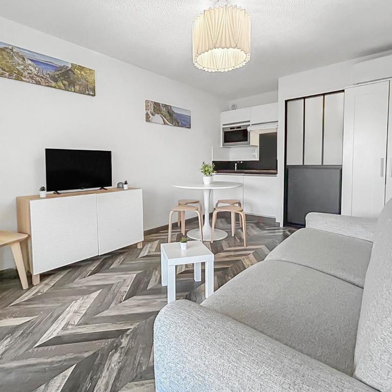 Studio, à deux pas des plages, terrasse et parking - Monolocale con Terrazza - 8