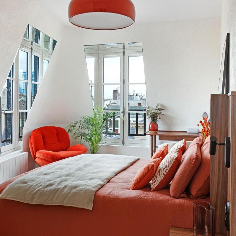 la suite rouge du marais - Appartement 1 Chambre - 1