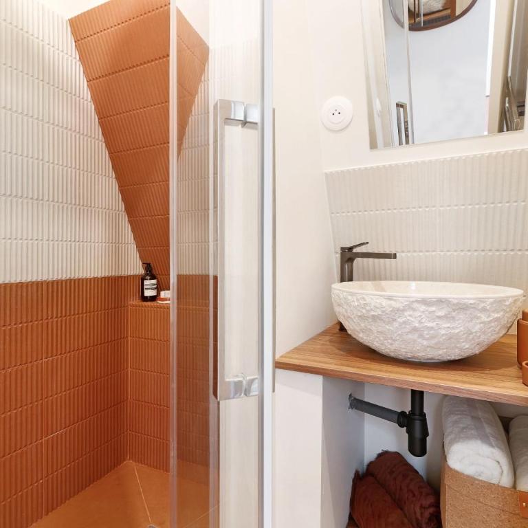la suite rouge du marais - Appartement 1 Chambre - 9