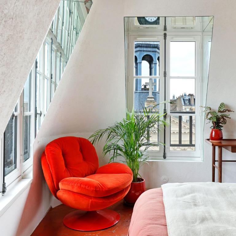 la suite rouge du marais - Appartement 1 Chambre - 11