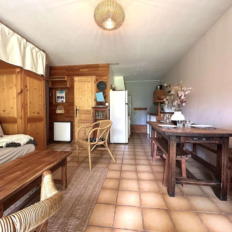 Charmant T2 cabine avec jardin et parking près de Serre Chevalier - Appartement 1 Chambre - 5