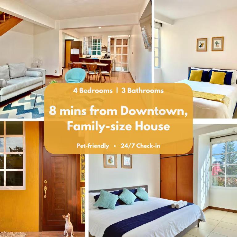 Family Size - 4BR House in Oaxaca - Peaceful - Apartamento - 1