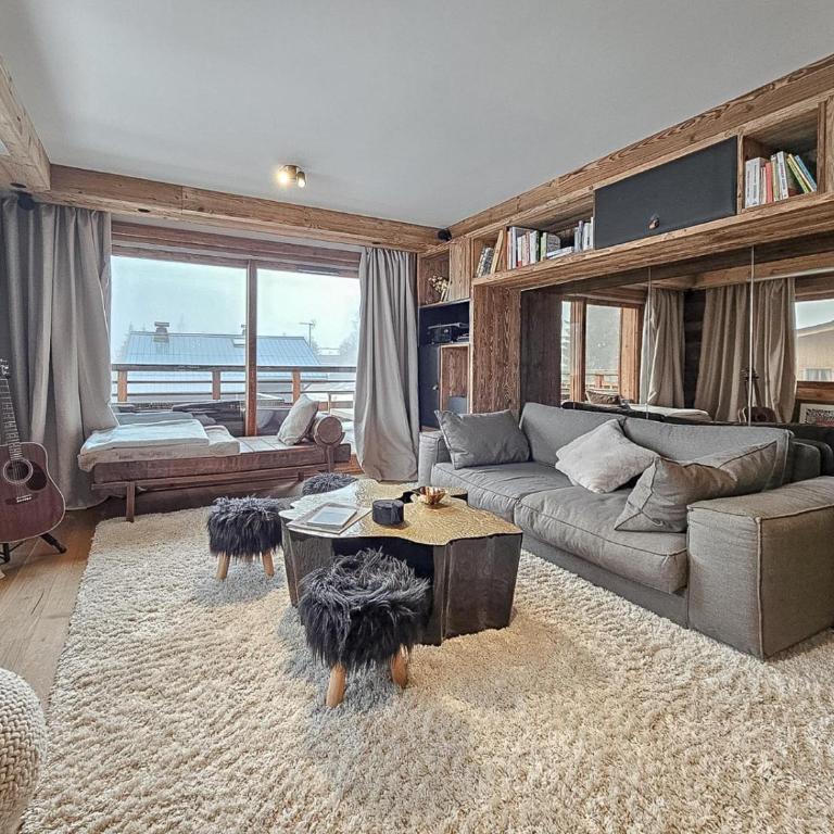 Standing Megeve - 2 to 8 people - Mont d'Arbois - Appartement Supérieur avec Sauna - 12