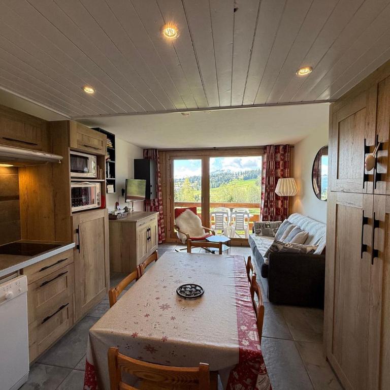 Les Saisies : Appartement 2 pièces cabine, 4 pers, 28 m², animaux admis - One-Bedroom Apartment - 1