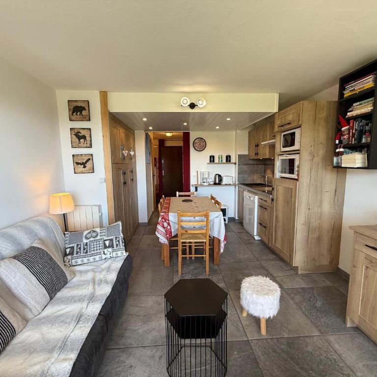 Les Saisies : Appartement 2 pièces cabine, 4 pers, 28 m², animaux admis - One-Bedroom Apartment - 10