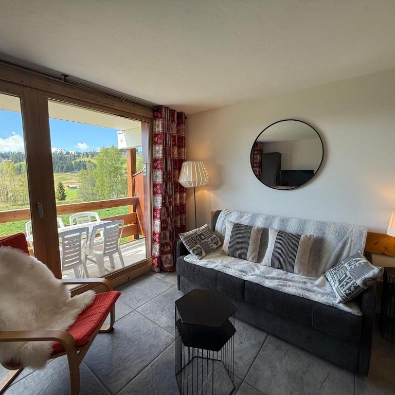 Les Saisies : Appartement 2 pièces cabine, 4 pers, 28 m², animaux admis - One-Bedroom Apartment - 11