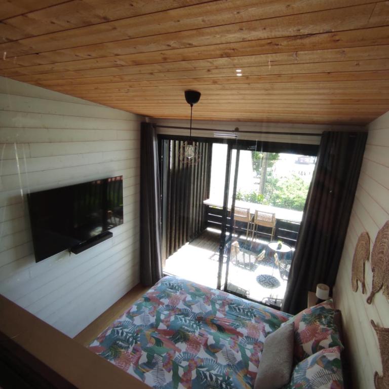 Chambre Perchée avec vue imprenable sur le lac de Lacanau - Chambre Double Deluxe - 11