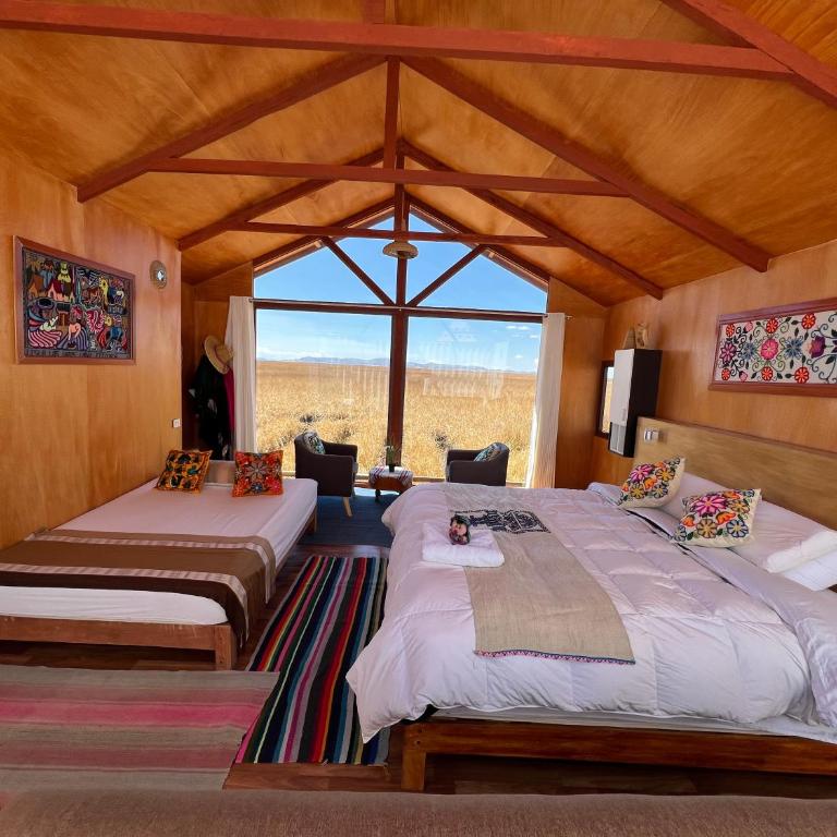 QHOCHA Titikaka lodge - Habitación Deluxe con cama extragrande - 3