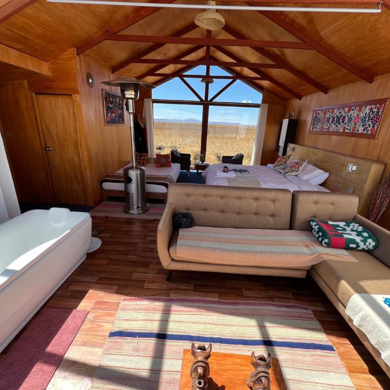 QHOCHA Titikaka lodge - Habitación Deluxe con cama extragrande - 2