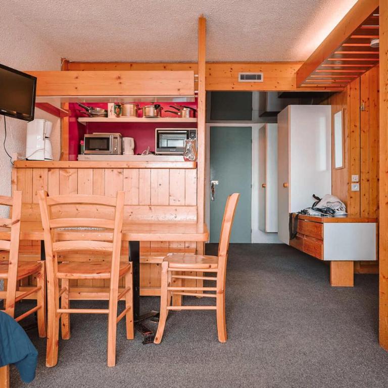 Résidence Nova - Appartement 2 pièces 6 personnes proche des pistes, des commerces, de la garderie et de l'ESF au centre de la station d’Arc 1800 MAE-2185 - Appartement - 3