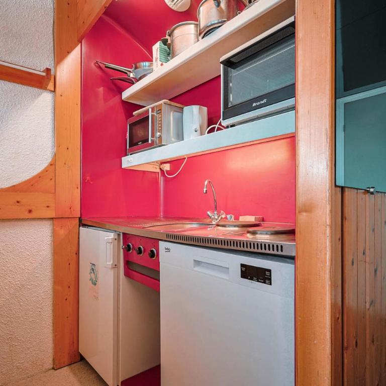 Résidence Nova - Appartement 2 pièces 6 personnes proche des pistes, des commerces, de la garderie et de l'ESF au centre de la station d’Arc 1800 MAE-2185 - Appartement - 11