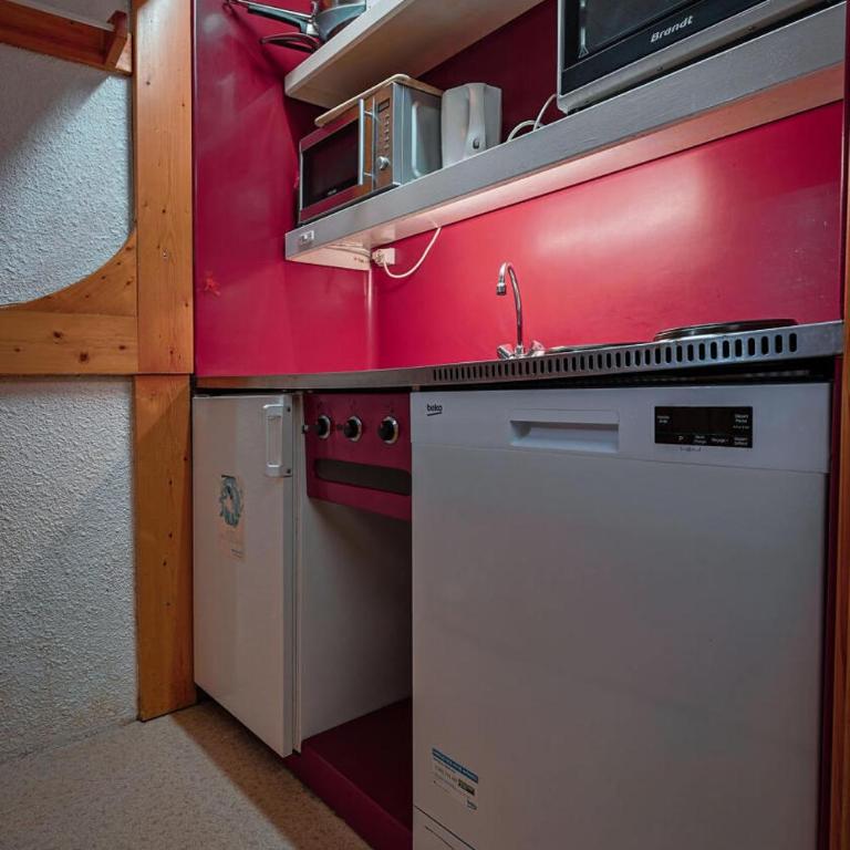 Résidence Nova - Appartement 2 pièces 6 personnes proche des pistes, des commerces, de la garderie et de l'ESF au centre de la station d’Arc 1800 MAE-2185 - Appartement - 12
