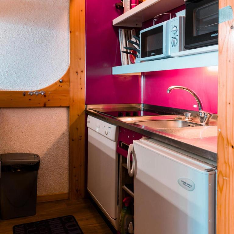Résidence Nova - Appartement 2 pièces 6 personnes proche des pistes, des commerces, de la garderie et de l'ESF au centre de la station d’Arc 1800 MAE-2691 - Appartement - 6