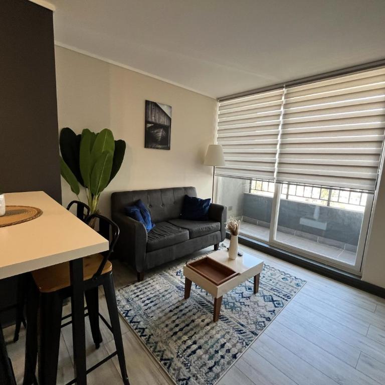 1 habitaciones, Apartamento en Ñuñoa, WIFI - Apartamento de 1 dormitorio - 2