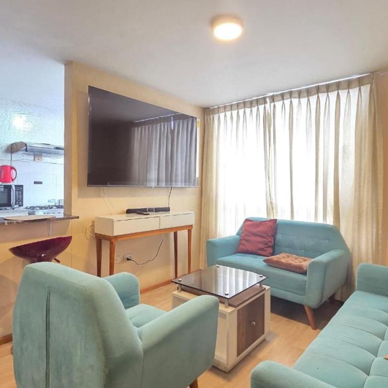 Dúplex con Terraza en Condominio Los Parques del Callao - Two-Bedroom Apartment - 6