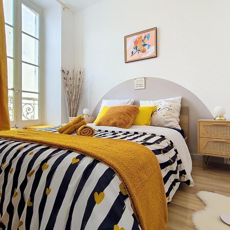 Carré d'Or Centre Ville Nîmes Romanité - One-Bedroom Apartment - 22