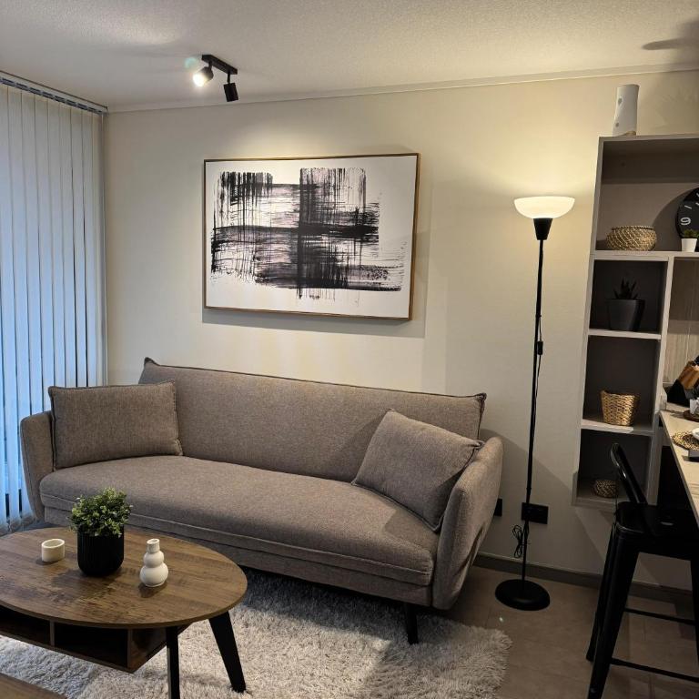 Departamento en sitio muy tranquilo cerca de Metro Irarrazabal - Apartamento de 1 dormitorio - 28