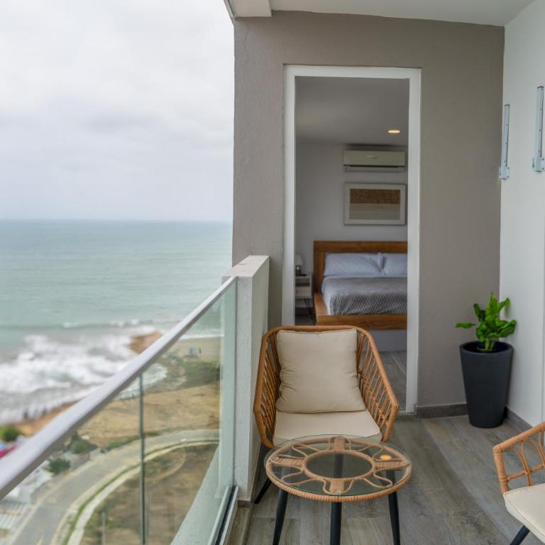 Dpto frente al mar Sunset City Vía Ocean Club - Two-Bedroom Apartment - 5
