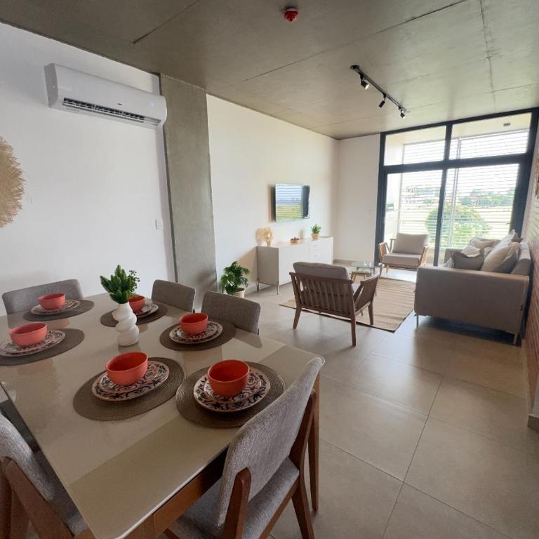 Ideal para vacacionar a pasos de la playa San José de Encarnación - Two-Bedroom Apartment - 1