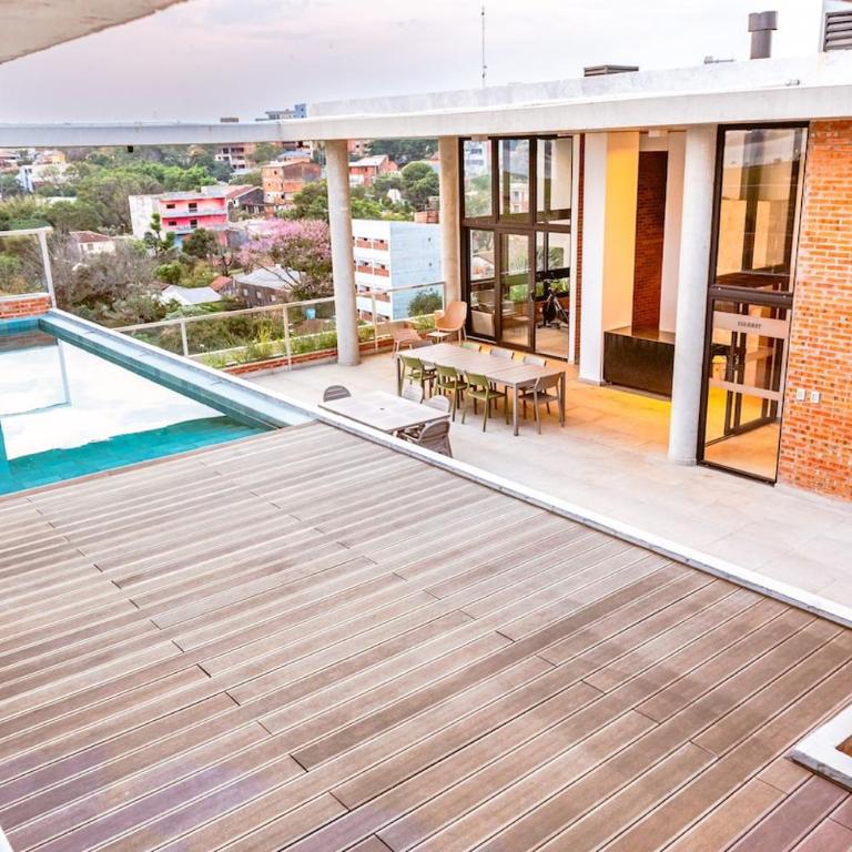 Ideal para vacacionar a pasos de la playa San José de Encarnación - Two-Bedroom Apartment - 9