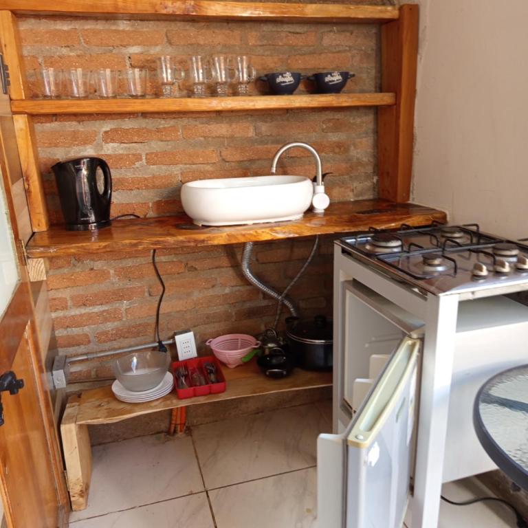 HOSTEL SAKAR Quintero Beach - Habitación Cuádruple - vistas al jardín - 1