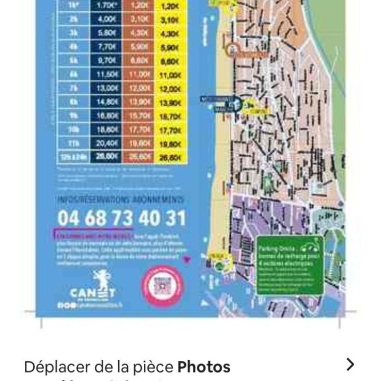 Canet-Plage TERRASSE SUD A 50M DE LA plage - Appartement 1 Chambre - 8
