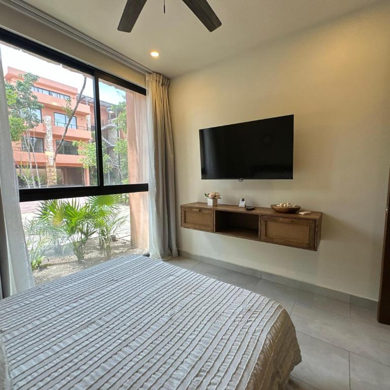 Geckos house Aldea savia planta baja con terraza 2 habitaciones - Two-Bedroom Apartment with Terrace - 21