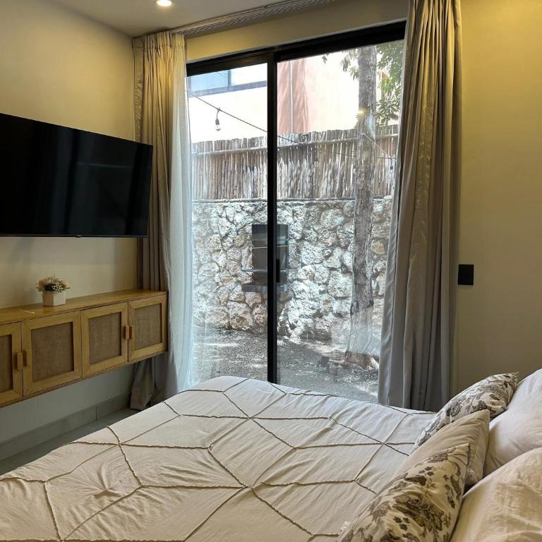 Geckos house Aldea savia planta baja con terraza 2 habitaciones - Two-Bedroom Apartment with Terrace - 16