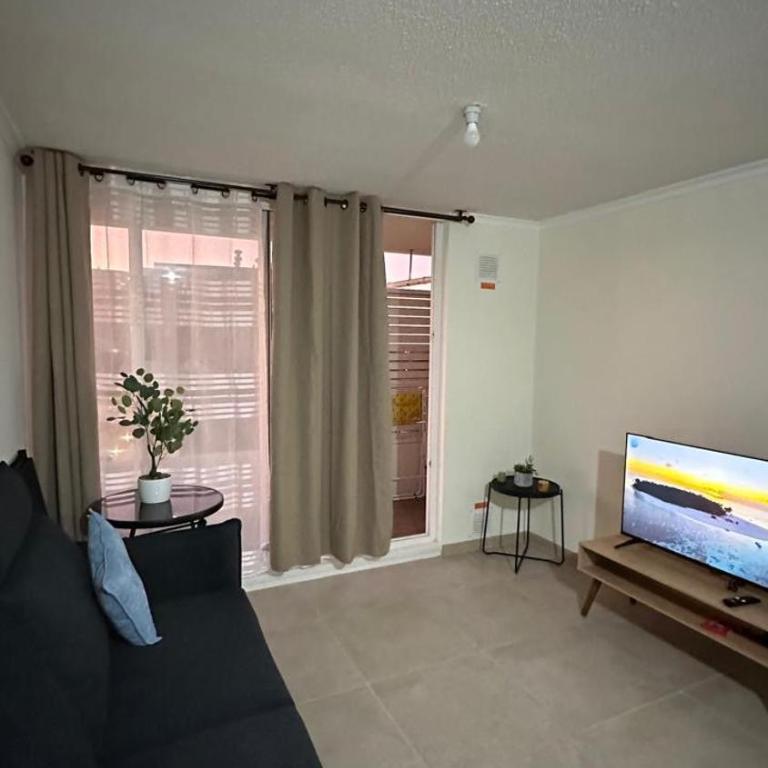 Dpto a pasos de playa, con terraza, vista al mar y faro - Two-Bedroom Apartment - 5