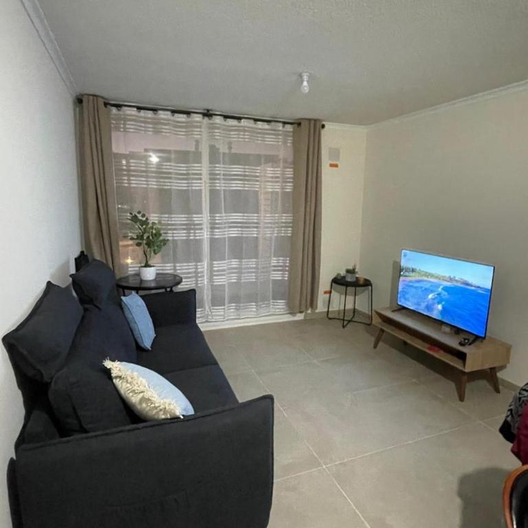 Dpto a pasos de playa, con terraza, vista al mar y faro - Two-Bedroom Apartment - 10