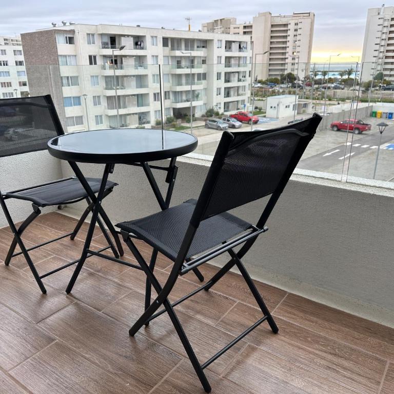 Dpto a pasos de playa, con terraza, vista al mar y faro - Two-Bedroom Apartment - 14