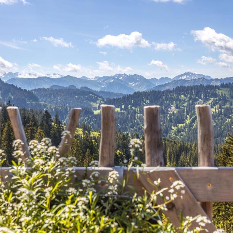 Ferienwohnung Lichtblick - Apartment mit 3 Schlafzimmern und Bergblick - 45