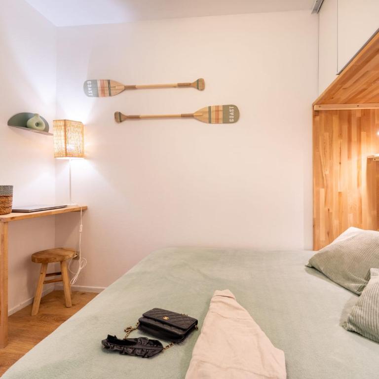 Vue spectaculaire, beau T3, 6 pers, piscine parking - Appartement - 18