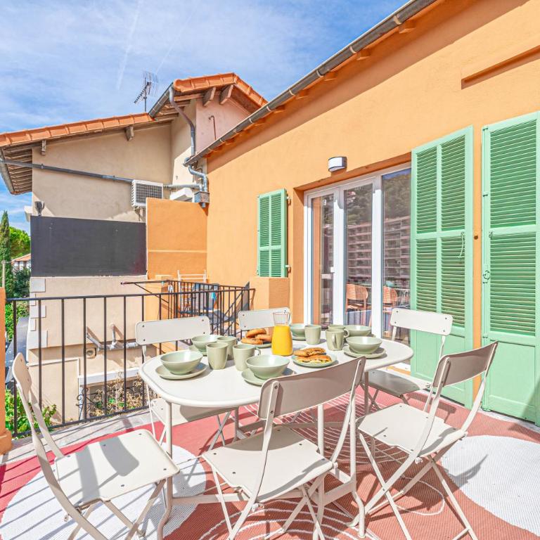 Maison 6-7p, Terrasses, proche Plages, Nice Centre - Maison de Ville 3 Chambres - 7