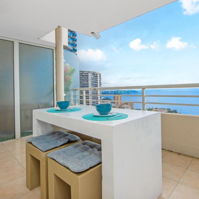 5mn Monaco - Terrasse vue mer - Parking - EA - Appartement 1 Chambre - 2