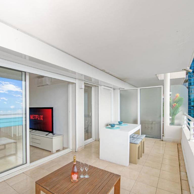 5mn Monaco - Terrasse vue mer - Parking - EA - Appartement 1 Chambre - 23