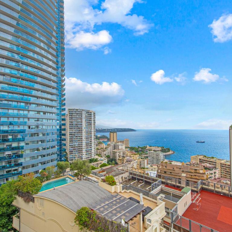5mn Monaco - Terrasse vue mer - Parking - EA - Appartement 1 Chambre - 28