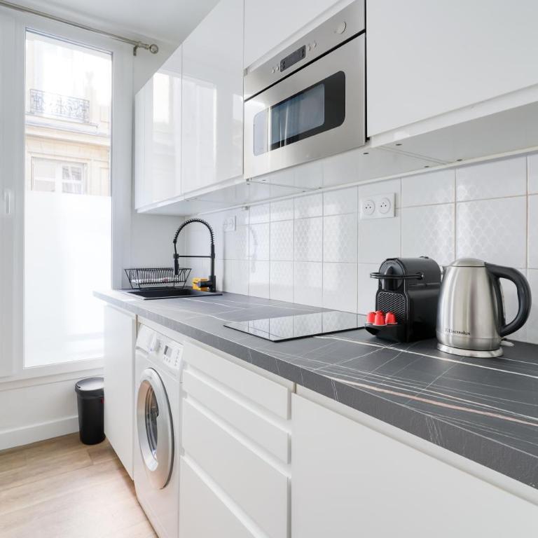 Cozy Apartment for 4 people Montorgueil-Grands Boulevards - Appartement 1 Chambre - 10