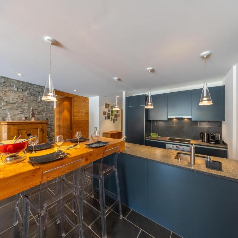 Le Bouquetin l Ski-out l Sauna - Apartment mit 2 Schlafzimmern - 7