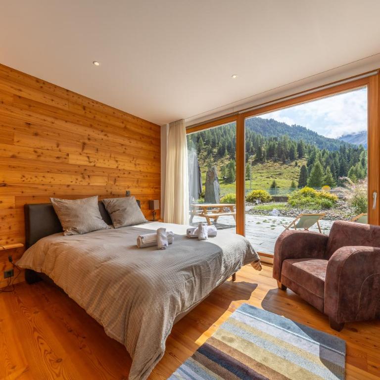 Le Bouquetin l Ski-out l Sauna - Apartment mit 2 Schlafzimmern - 15