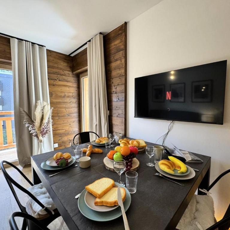 Résidence Le Living Stone B - T2, PIED DES PISTES, CENTRE STATION-Tout inclus MAE-6971 - Apartment - 3