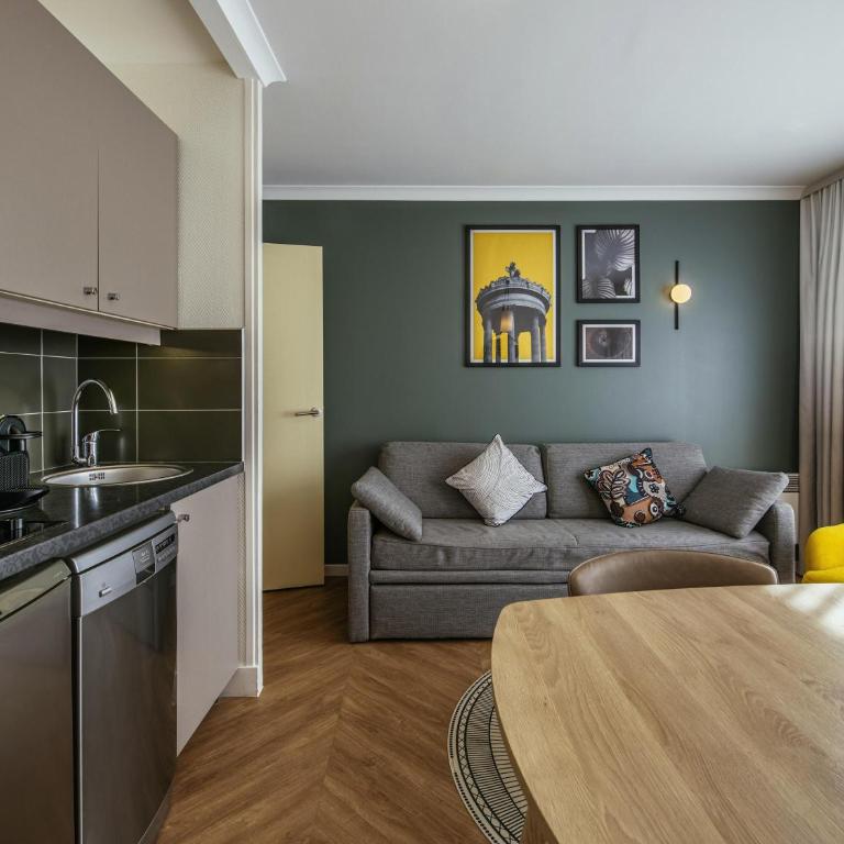 Aparthotel Adagio Paris Buttes Chaumont - Appartement 1 Chambre (3 Adultes) - 4