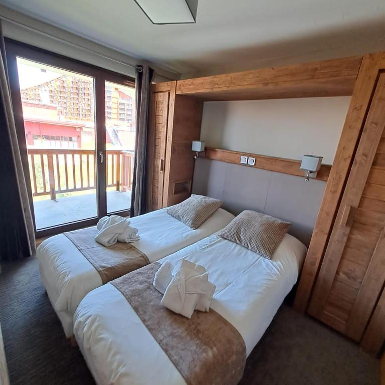 Chalet des Neiges -La Source des Arcs - Appartement 4 Chambres - 4