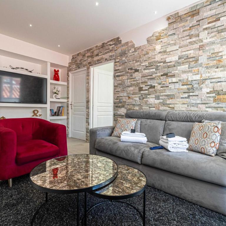 Charming flat - AC - 2BR - 6P - Cannes - Apartment mit 2 Schlafzimmern - 2
