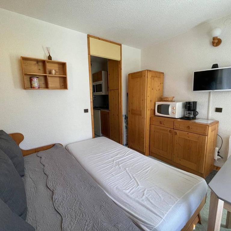 Studio cosy près des pistes à Valmorel, animaux admis - FR-1-356-349 - Apartamento - 20