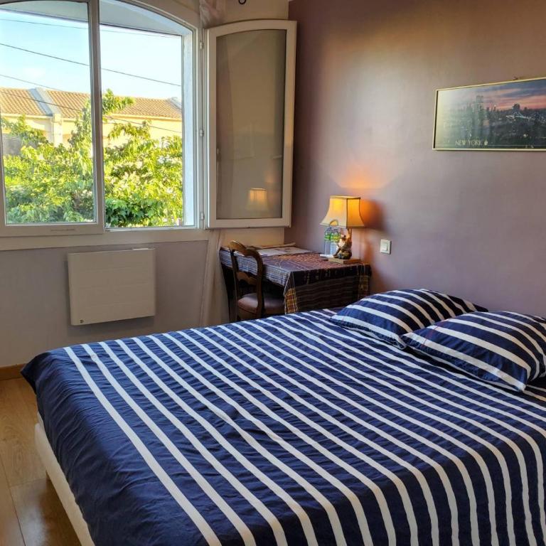 Chambre climatisée avec piscine près de la mer - Chambre Double avec Salle de Bains Privative - 3