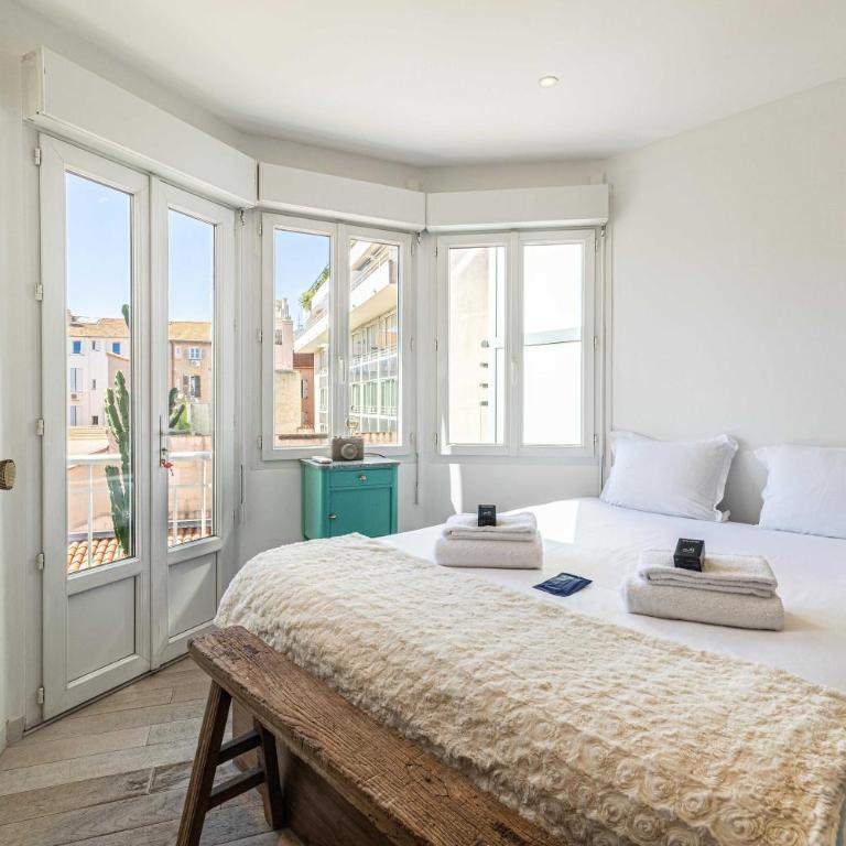 Superb flat - 2BR- 4 P - Cannes - Apartment mit 2 Schlafzimmern - 6