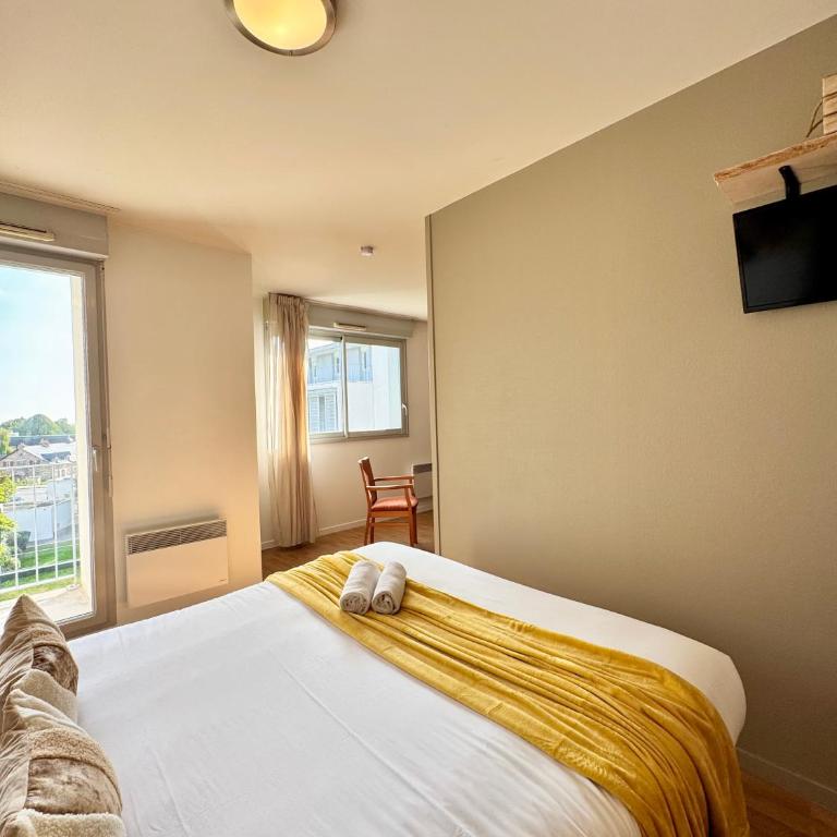 Le Saint Jean, Ouest de Rennes, avec balcon et stationnement - One-Bedroom Apartment - 9