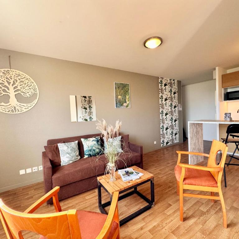 Le Saint Jean, Ouest de Rennes, avec balcon et stationnement - One-Bedroom Apartment - 2