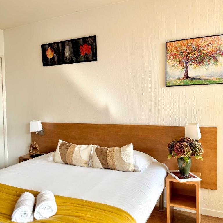 Le Saint Jean, Ouest de Rennes, avec balcon et stationnement - One-Bedroom Apartment - 22